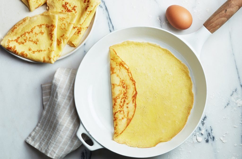 Receta básica para creps o panqueques
