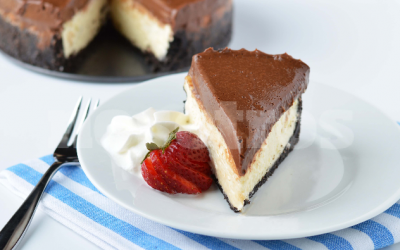 Cheesecake de chocolate apto para diabéticos