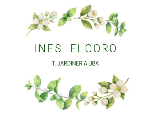 INES ELCORO - TEC. EN JARDINERÍA